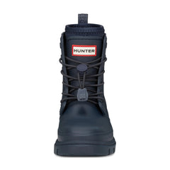 Little Kids Stamp Lace-Up Waterproof Ankle Boots